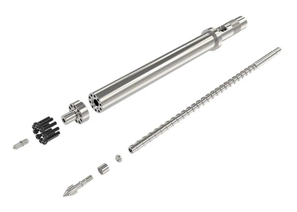 Screw and Barrel for Plastic Injection Molding Machine